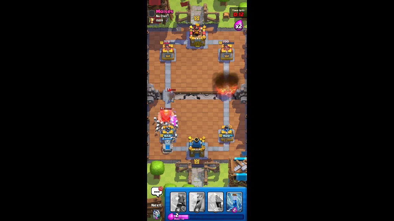 Royal clash