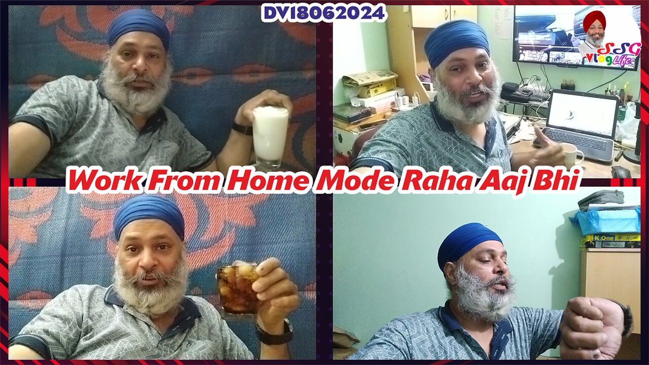 Work From Home Mode Raha Aaj Bhi DV18062024 @SSGVLogLife