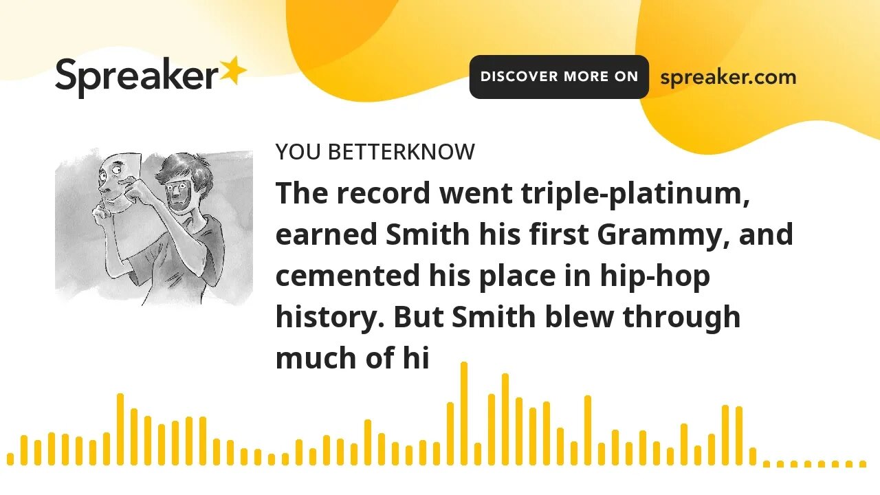 The record went triple-platinum, earned Smith his first Grammy, and cemented his place in hip-hop hi