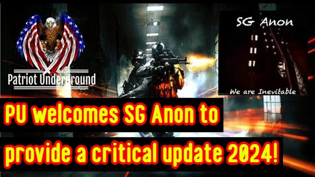 Patriot Underground welcomes SG Anon to provide a critical update 2024 2/1/24..