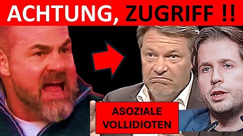 💥ASOZIALE A*LÖCHER 🤮💥CARSTEN STAHL RECHNET MIT AMPEL AB@Politik & Co🙈