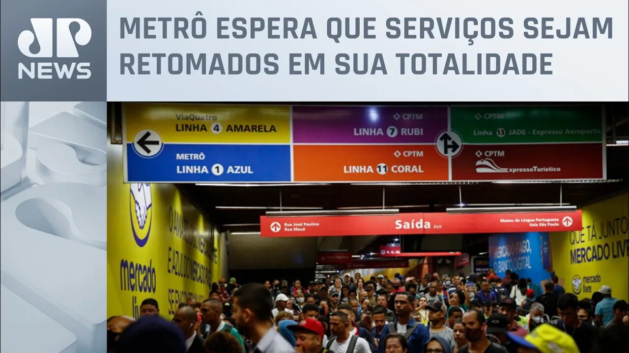 Após negociação com sindicato, Metrô deve liberar catracas para encerrar a greve