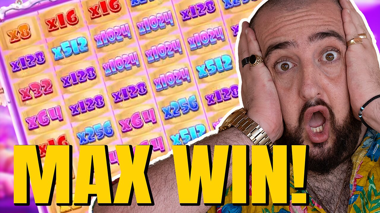 WE HIT MAX WIN ON SUGAR RUSH 1000!