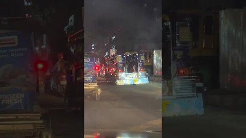 Jeepney in Night Traffic #shortvideo #shortsfeed #shortsvideo #subscribe #viral #shorts #short