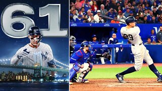 Aaron Judge Blasts Home Run Number 61! | Ties Roger Maris' American League And Yankee Record!