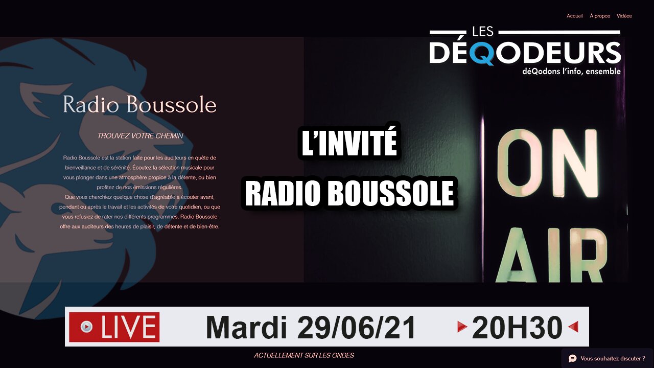L'invité : Radio Boussole 21/06/2021