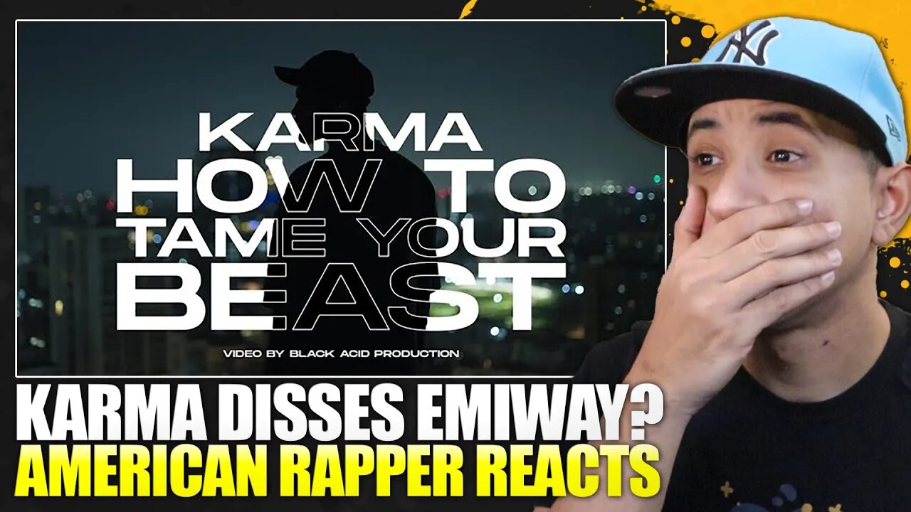 SHOTS FIRED! | KARMA - HOW TO TAME YOUR BEAST (DISS TRACK) || Reaction