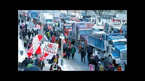 Canadian Government Threatens To Bring In The Military To End Vaccine Mandate Convoy Protest!