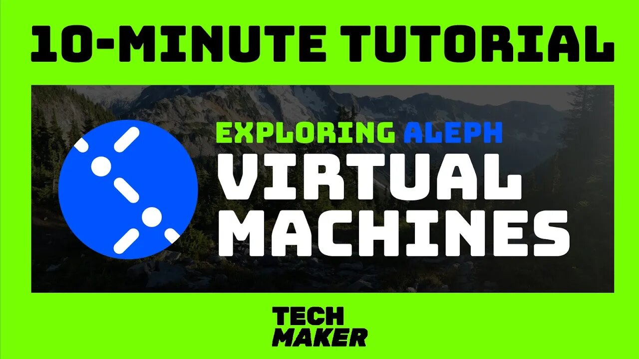 Aleph.im Tutorial | Exploring the New Virtual Machine Tech | 10-Minute Tutorials