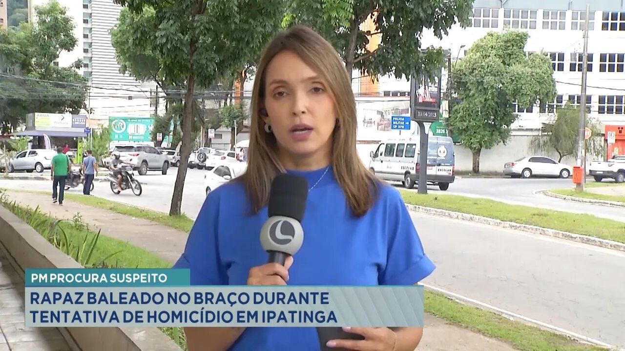 PM Procura Suspeito: Rapaz Baleado no Braço durante Tentativa de Homicídio em Ipatinga.