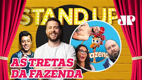 TRETAS DA FAZENDA COM BIA NAPOLITANO, CHICO BARNEY E VICTOR SARRO | STAND UP JP - 14/09/20