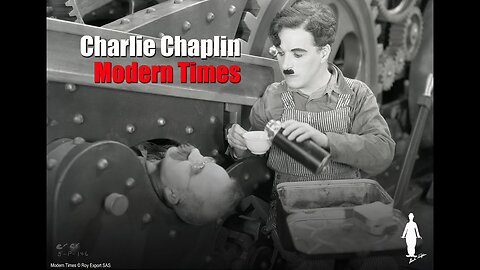 Charlie Chaplin - The Mechanic's Assistant - Scene from Modern Times