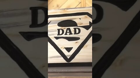 Super Dad layout template. Full video of this in the comments. #woodcarving #freehand #handcarved