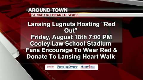 Around Town 8/17/19: Strike Out Heart Disease