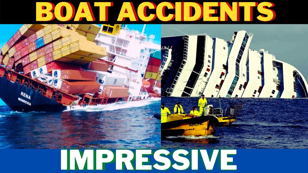 Boat Accidents. You will not believe in mistakes