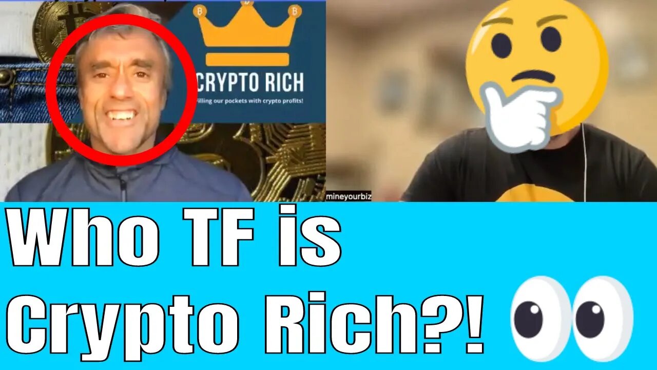 Who TF is @CryptoRich ?!