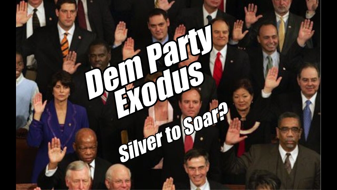 Dem Party Exodus. Biden COVID. Silver to Soar? B2T Show Jul 21, 2022