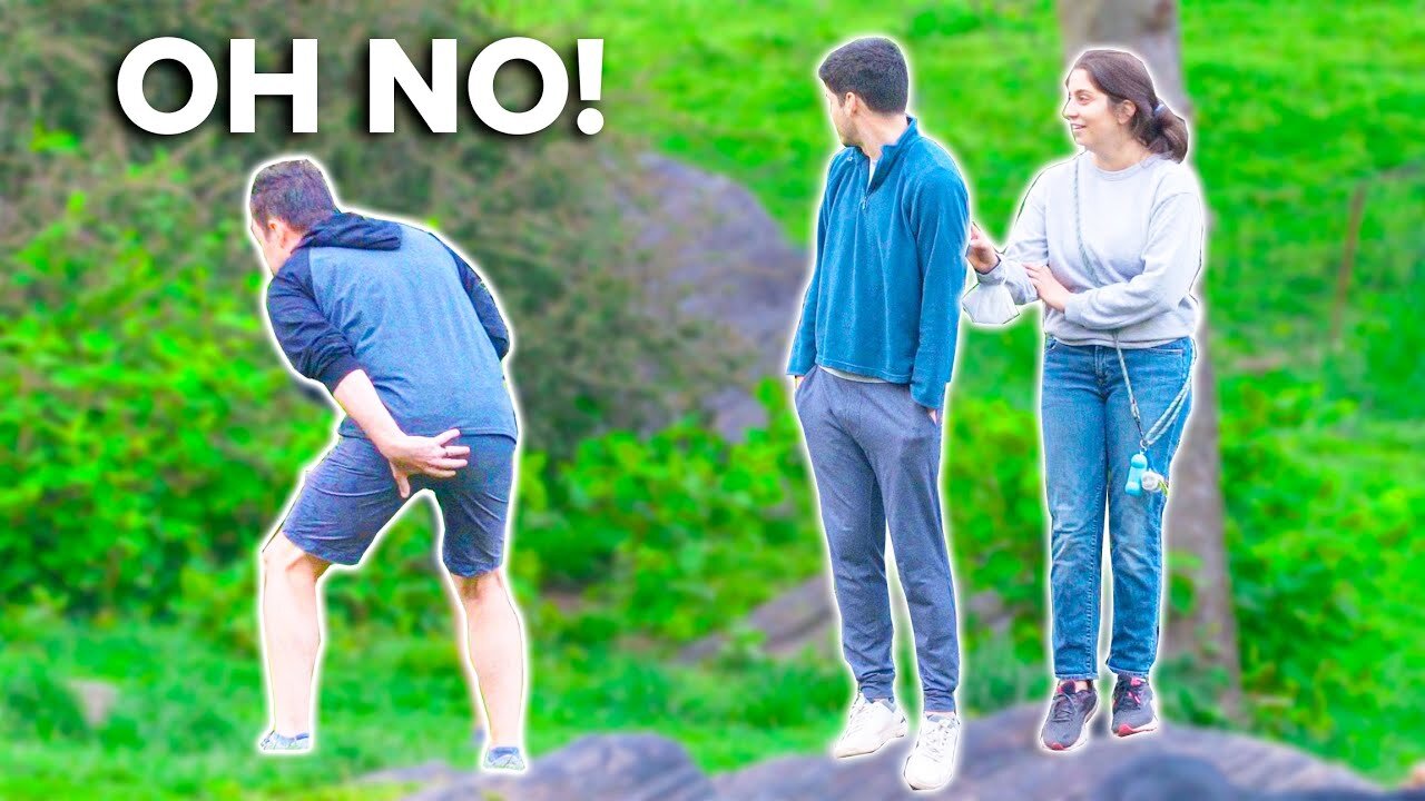 Funny Wet Fart Prank! FART FERTILIZER?