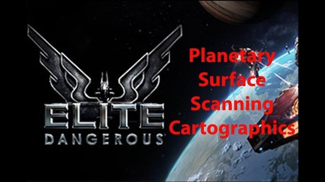 Elite Dangerous: Day To Day Grind - Planetary Surface Scanning - Cartographic - [00017]