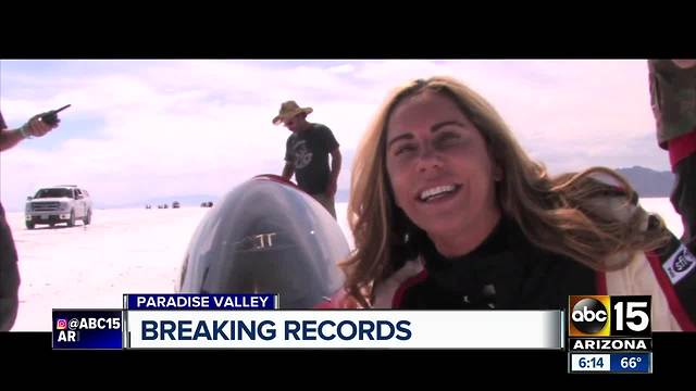 Paradise Valley woman takes aim at major motorcycle record