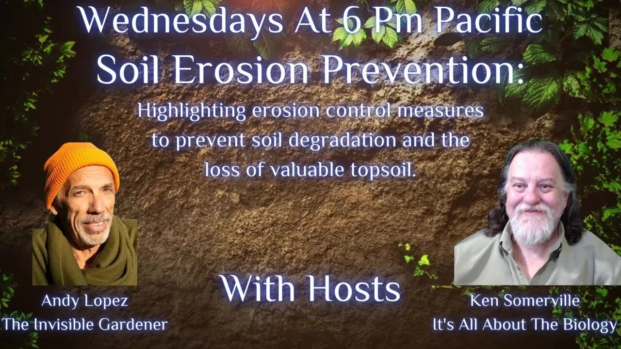 Gardens The Untold Story: Soil Erosion Prevention: