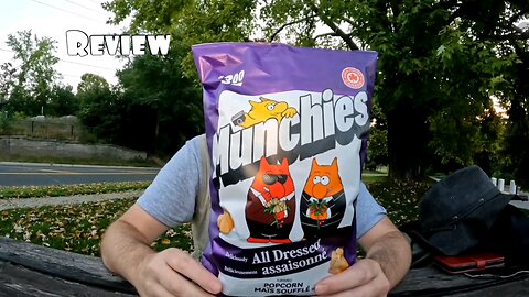 Munchies Delicious all dressed popcorn Review