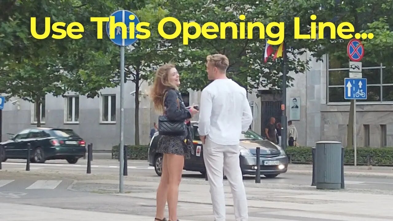 A Flirty Opening Line to Fix Boring Conversations