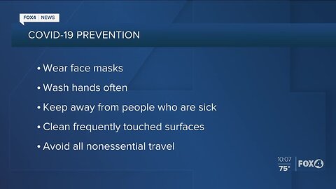 Keep your face covered says Charlotte County's Health Department