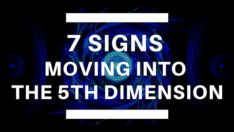 Are we moving into the 5th Dimension? The 5D world