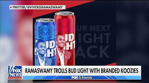 Fox and Friends: Bud RIGHT Koozie