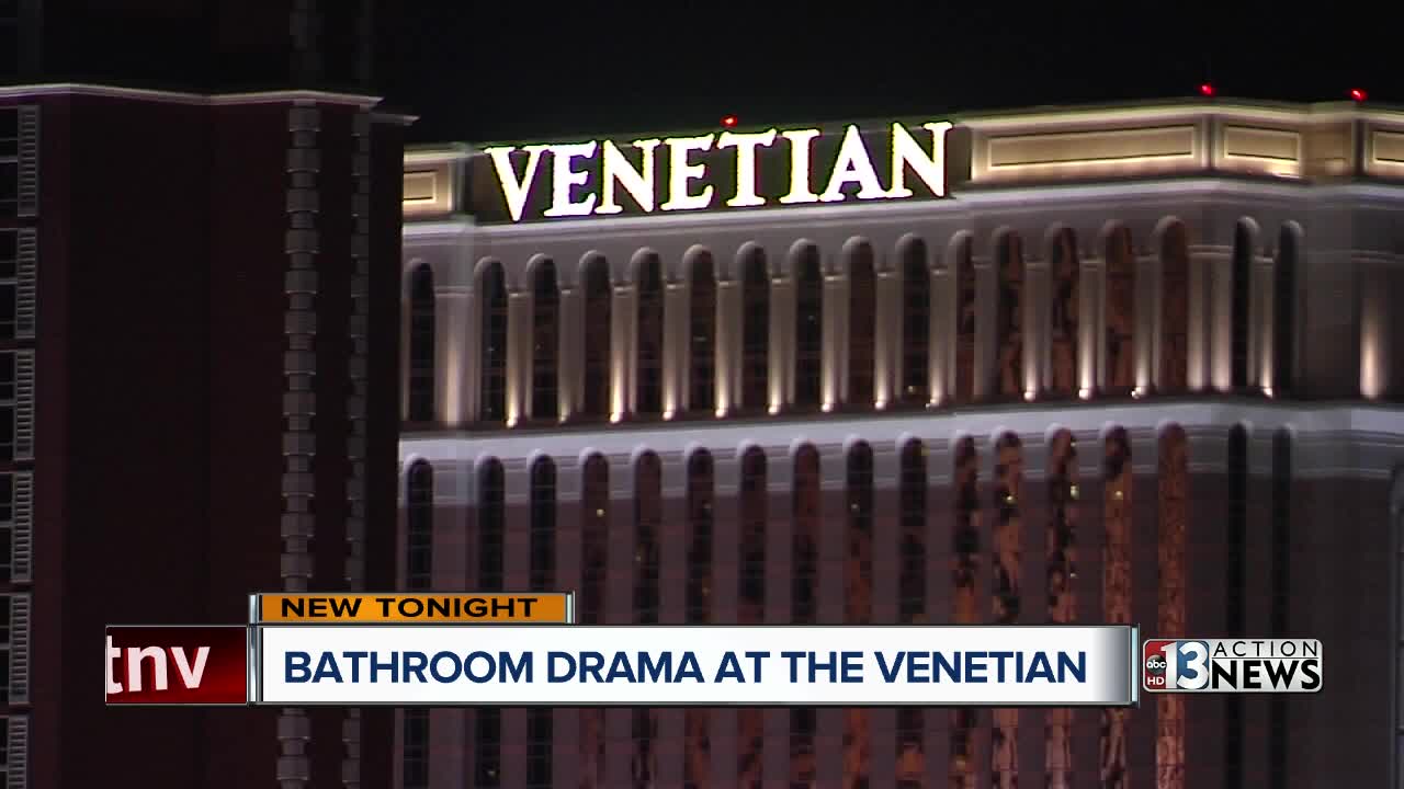 Bathroom break ends with man kicked out of Las Vegas Strip hotel