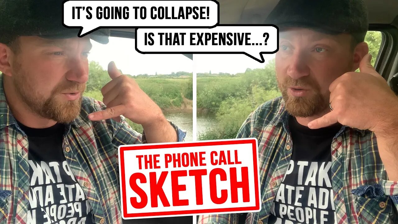 Your car park is going to COLLAPSE! The Phone Call Sketch.