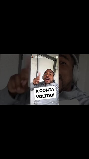 Quem derrubou a conta do | Raiam Santos