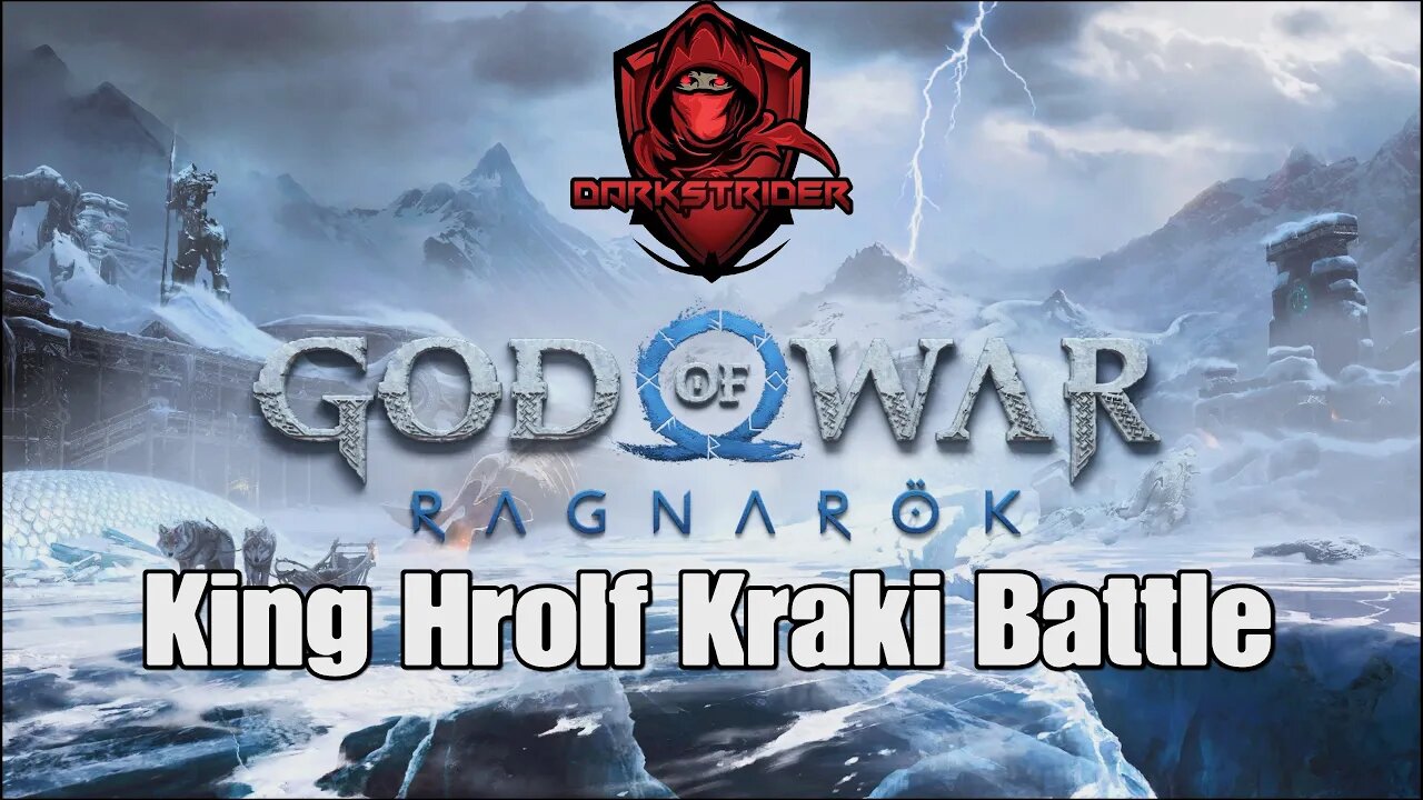 God of War Ragnarok- King Hrolf Kraki Battle