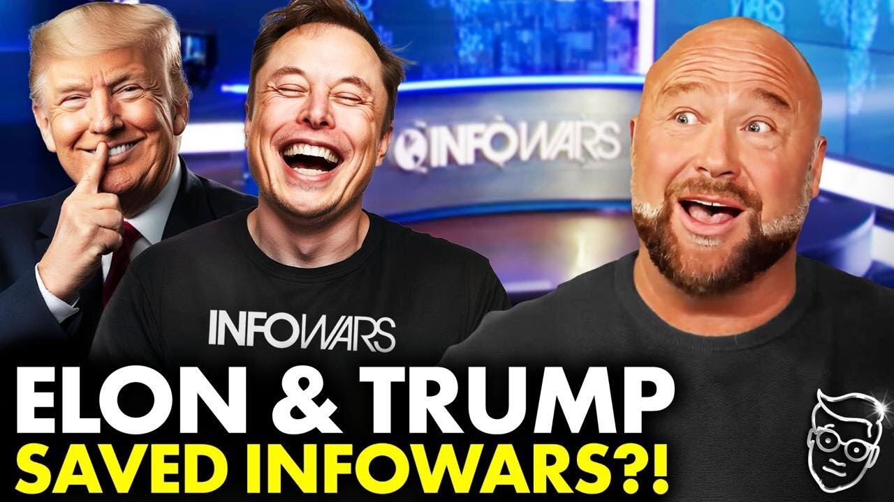 Benny Johnson w/ Alex Jones: 'Is Trump And Elon SAVING InfoWars?' | His SHOCKING Answer!