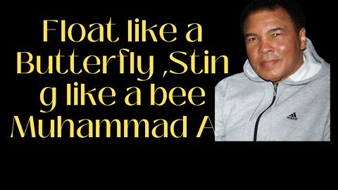 The Great Muhammad Ali Inspriational Quotes