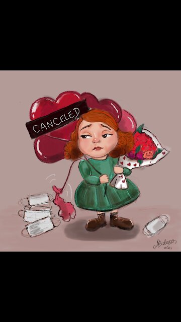 Valentine is canceled • Quick Sketch Video