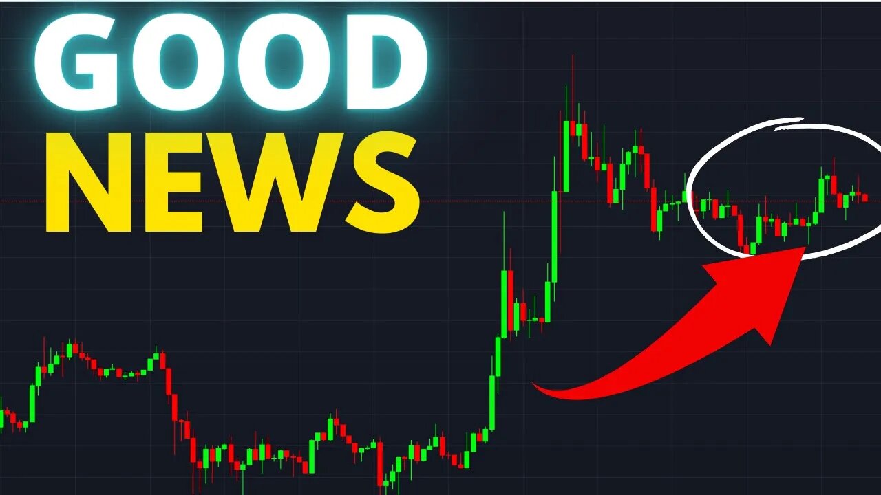 🚨 BITCOIN: GOOD NEWS!!!!!