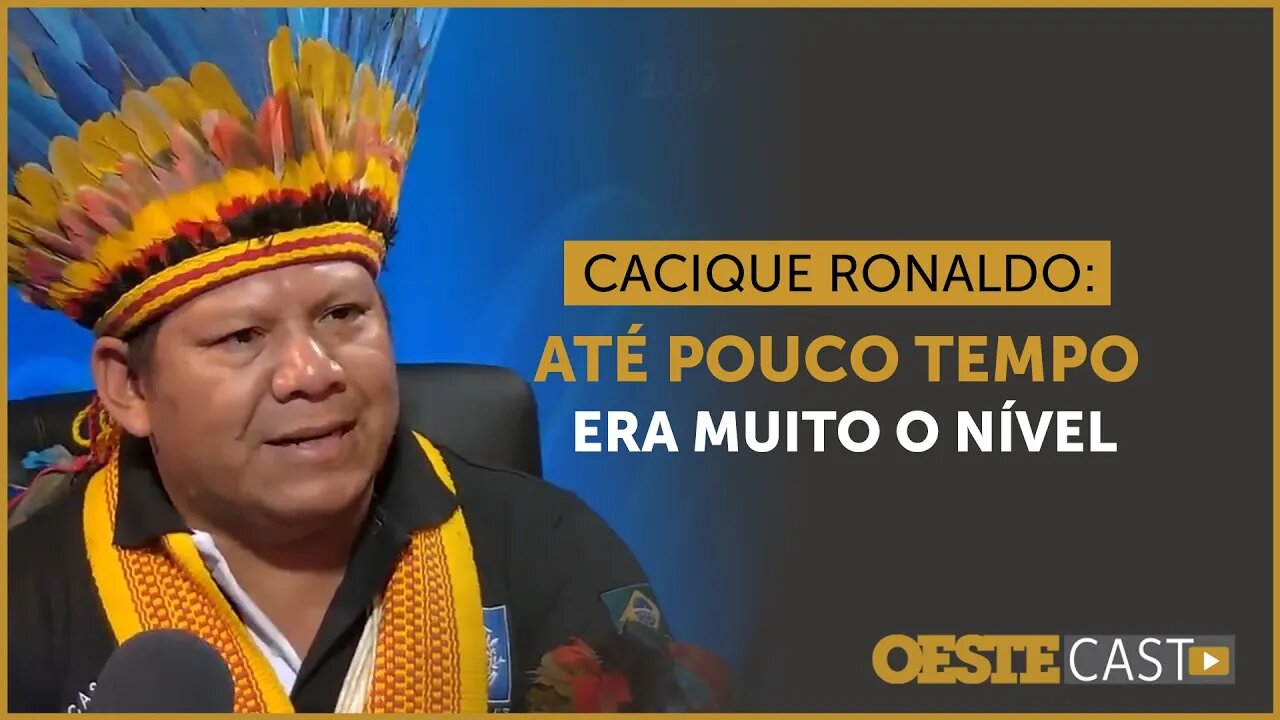 Cacique Ronaldo comenta sobre alcoolismo entre os indígenas | #oc