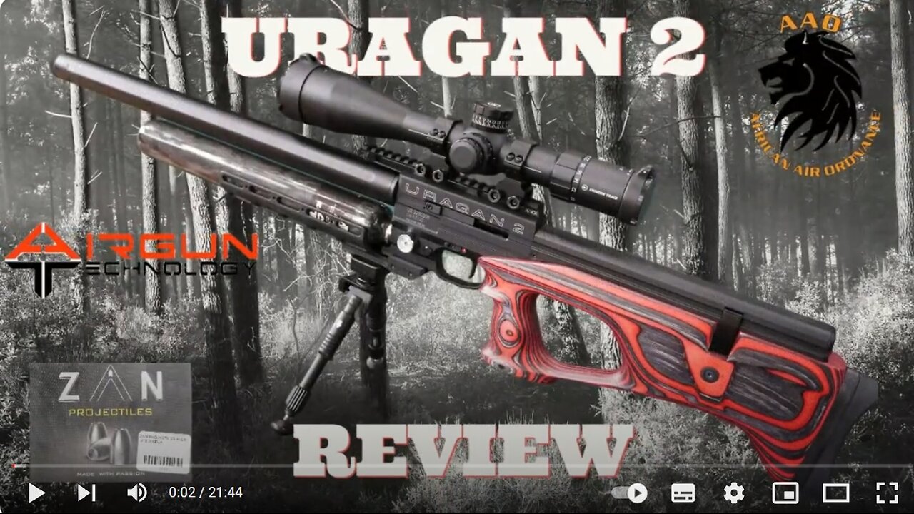 Airgun Technology Uragan 2 5.5mm Review and Unboxing