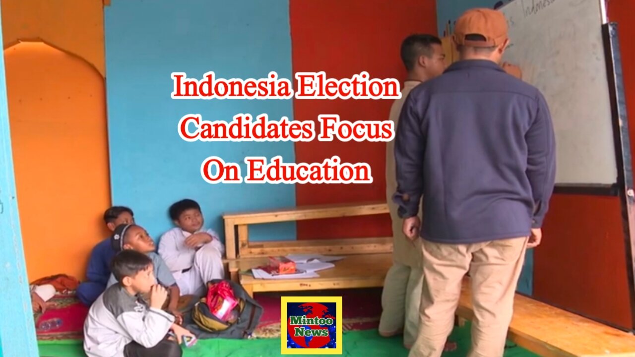 Indonesia elections: Candidates pledge to focus on access to education