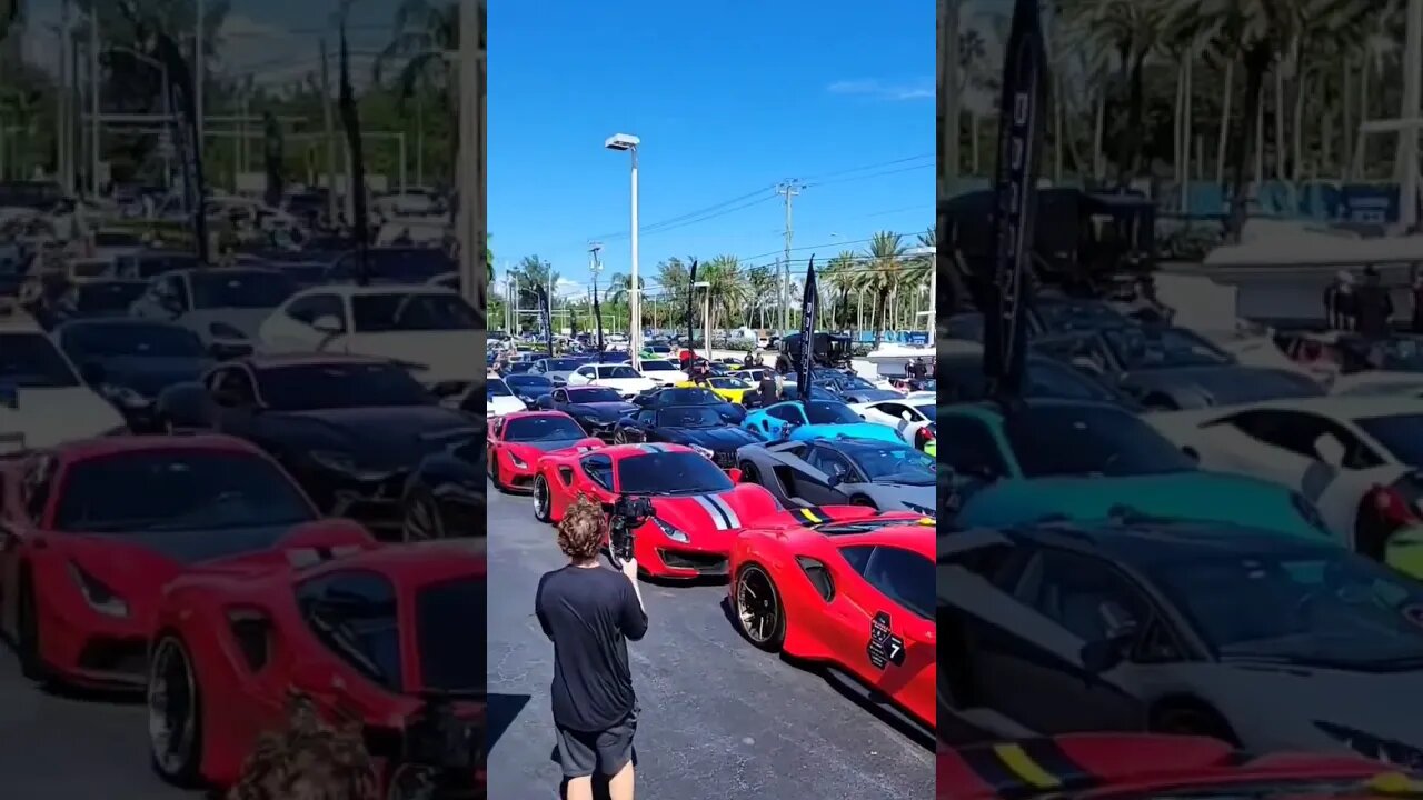 INSANE Supercar Lineup! #shorts