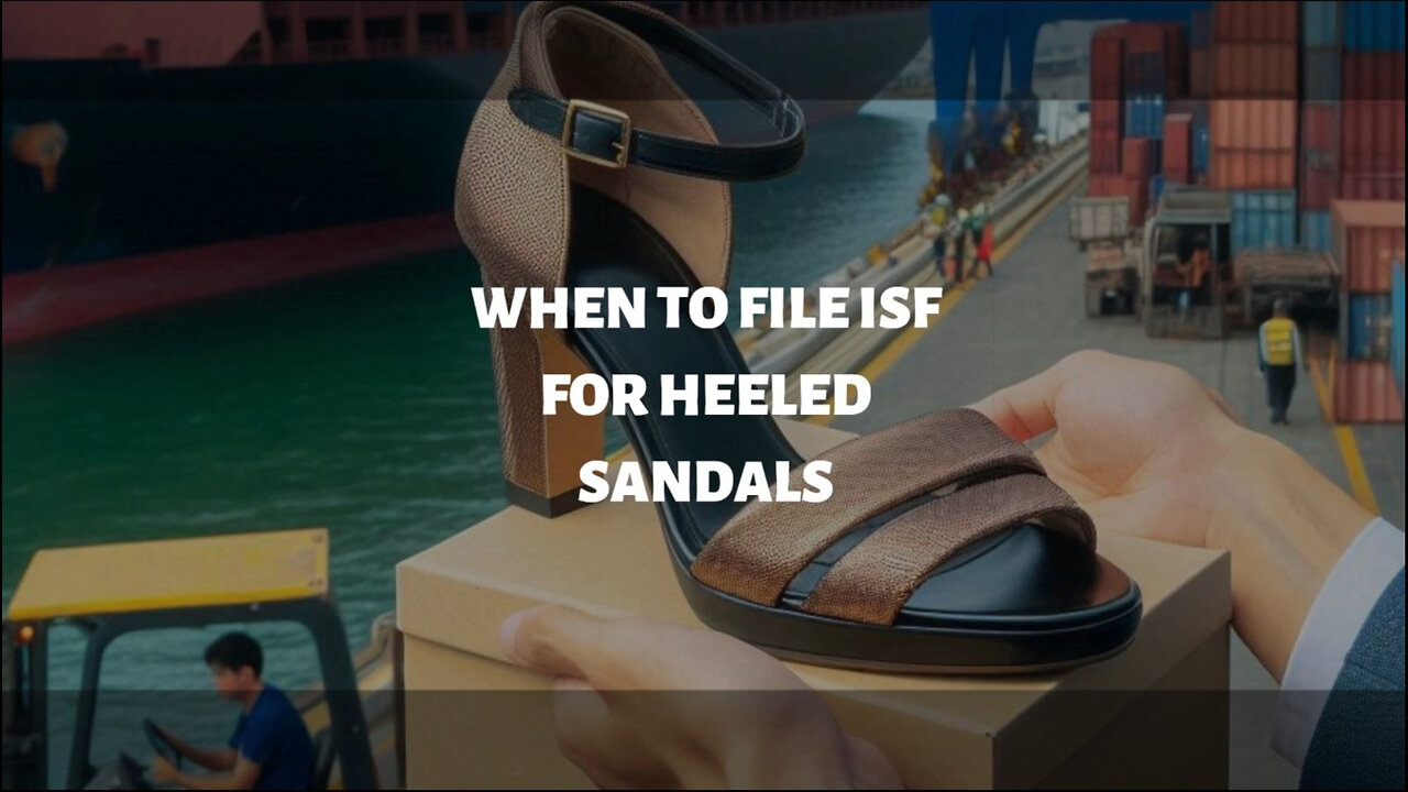 ISF Deadlines for Heeled Sandals: When to File for Customs Clearance