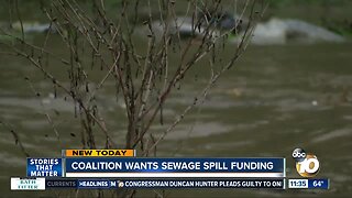 Local leaders introduce resolution to call for sewage spill funding