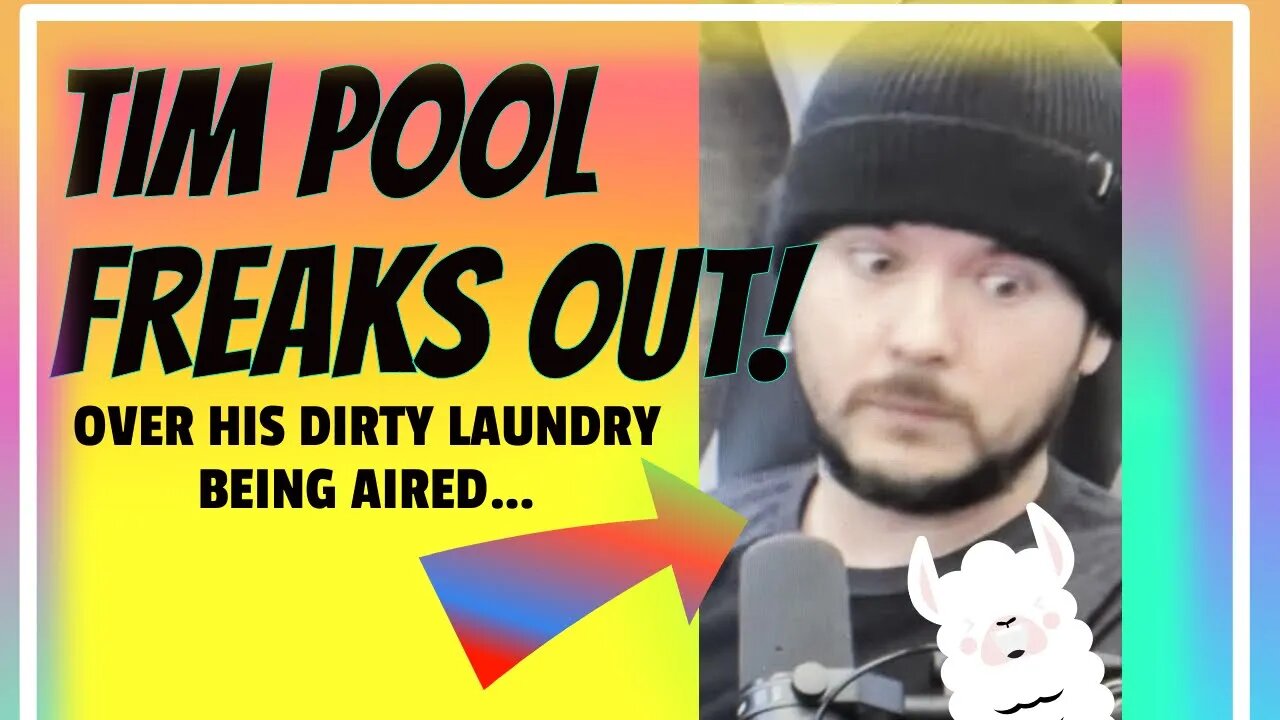 TIM POOL FREAKS OUT! Tries to cry… and FAILS (proof at the end )