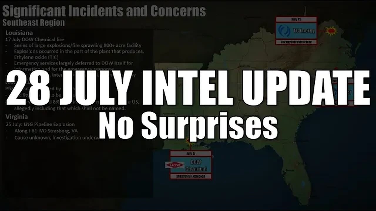 28 July Intel Update: No Surprises