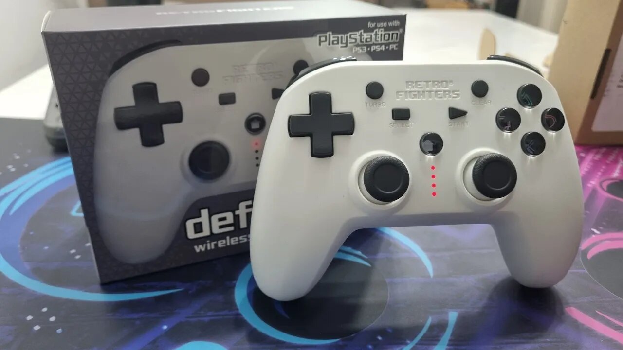 DEFENDER BLUETOOTH! Novo controle da Retro Fighters para PS3 e PS4! Unboxing e Testes!