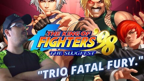 THE KING OF FIGHTERS '98 (NEO GEO) GAMEPLAY / Vamos com o trio de Fatal Fury