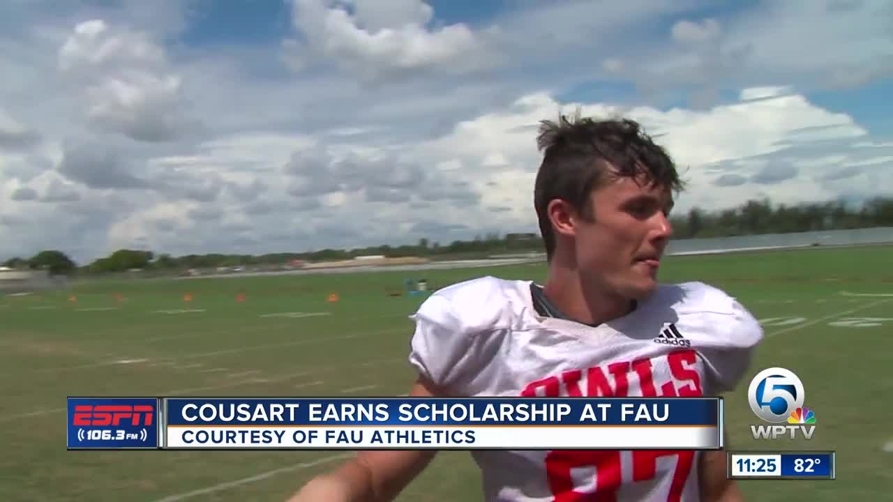 Dante Cousart earns scholarship at FAU 8/14