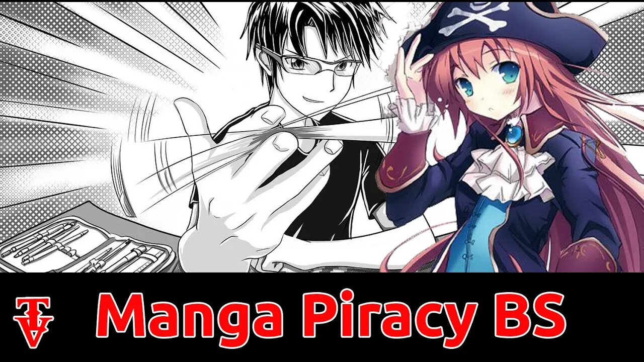 Manga Piracy Costing japan $8 billion? More Piracy Nonsense #manga